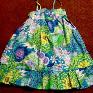 Floral sundress 14 Large girls in EUC-like new, great material!, lined